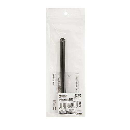 PDA-PEN50BK ディスク式&導電繊維タッチペン(ブラック) パソコン・周辺機器 PDA-PEN50BK ディスク式&導電繊維タッチペン(ブラック) パソコン・周辺機器
