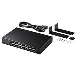 Giga対応スイッチングハブ(24ポート) ループ検知機能つき メーカー在庫品 ネットワーク機器 Giga対応スイッチングハブ(24ポート) ループ検知機能つき メーカー在庫品 ネットワーク機器