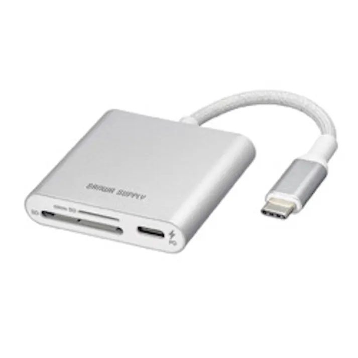 USB PD充電対応 Type-Cカードリーダー