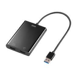 USB-HDMIディスプレイアダプタ(4K対応・ 2画面出力) パソコン・周辺機器 USB-HDMIディスプレイアダプタ(4K対応・ 2画面出力) パソコン・周辺機器