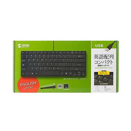 SKB-E3UN 英語配列USBスリムキーボード メーカー在庫品 マウス・キーボード・入力機器 SKB-E3UN 英語配列USBスリムキーボード メーカー在庫品 マウス・キーボード・入力機器