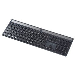 ソーラー充電Bluetoothキーボード メーカー在庫品 マウス・キーボード・入力機器 ソーラー充電Bluetoothキーボード メーカー在庫品 マウス・キーボード・入力機器