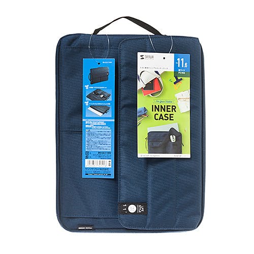 カジュアルPCインナーケース(11.6型ワイド) ネイビー IN-CA11NV パソコン・周辺機器 カジュアルPCインナーケース(11.6型ワイド) ネイビー IN-CA11NV パソコン・周辺機器