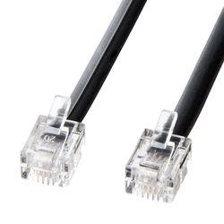 モジュラーケーブル(黒) 15m TEL-N1-15BKN2 メーカー在庫品 パソコン・周辺機器 モジュラーケーブル(黒) 15m TEL-N1-15BKN2 メーカー在庫品 パソコン・周辺機器