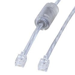 コア付シールドツイストモジュラーケーブル シルバー 0.2m メーカー在庫品 パソコン・周辺機器 コア付シールドツイストモジュラーケーブル シルバー 0.2m メーカー在庫品 パソコン・周辺機器