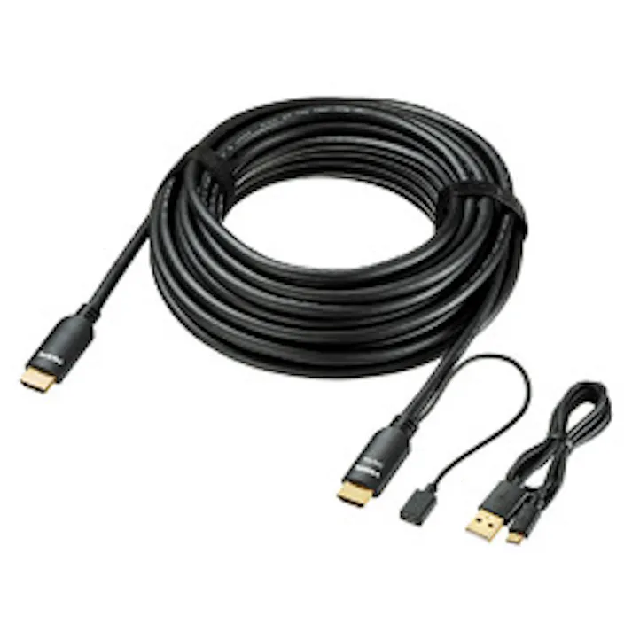 HDMIアクティブケーブル(4K/60Hz対応) 25m KM-HD20-APR250L メーカー在庫品