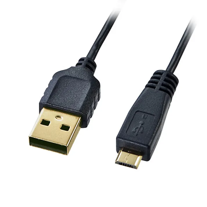 KU-SLAMCB10K 極細マイクロUSBケーブル (A-マイクロB) 1m メーカー在庫品