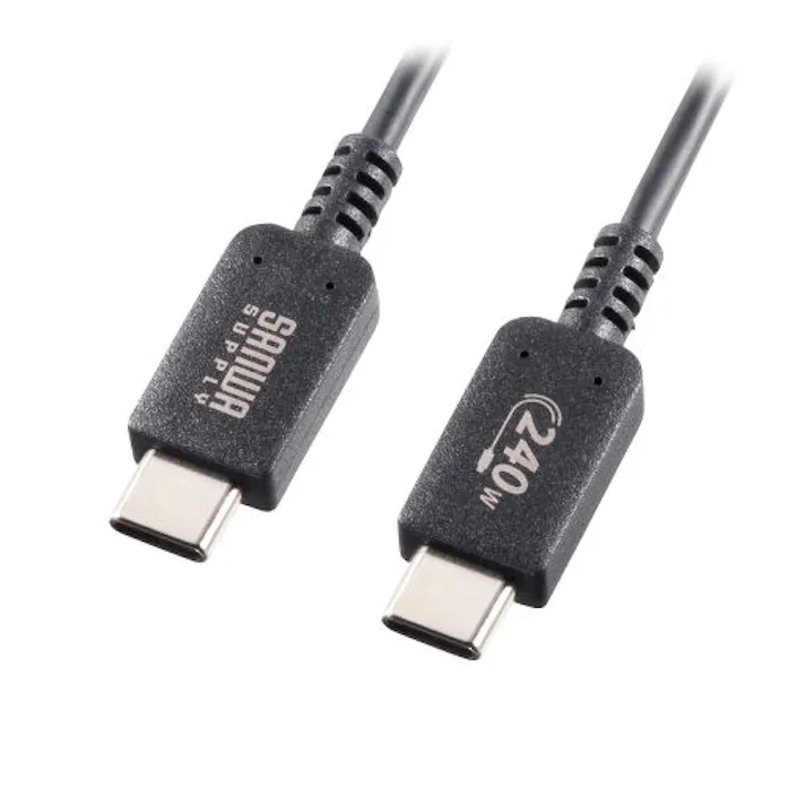 USB2.0 Type-C PD240W対応 ケーブル メーカー在庫品