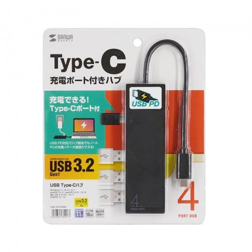 USB Type C ハブ USB-3TCH8BK メーカー在庫品 パソコン・周辺機器 USB Type C ハブ USB-3TCH8BK メーカー在庫品 パソコン・周辺機器
