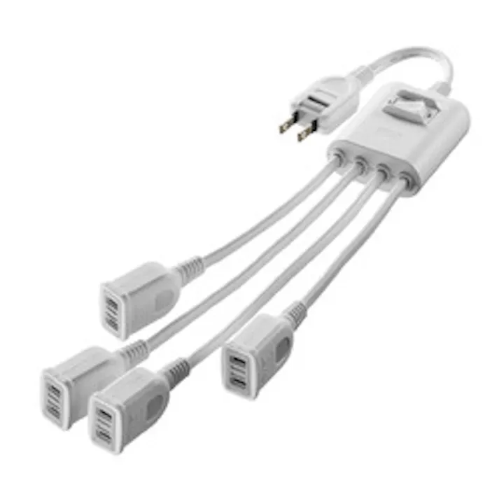 一括集中スイッチ付き電源延長コード