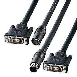 DVI工事配線ケーブル(シングルリンク) 15m KC-DVI-K150 パソコン・周辺機器 DVI工事配線ケーブル(シングルリンク) 15m KC-DVI-K150 パソコン・周辺機器