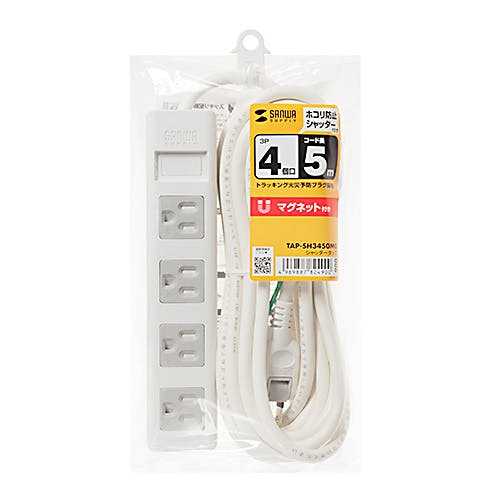 TAP-SH3450MG シャッタータップ メーカー在庫品 電源ケーブル・延長コード TAP-SH3450MG シャッタータップ メーカー在庫品 電源ケーブル・延長コード