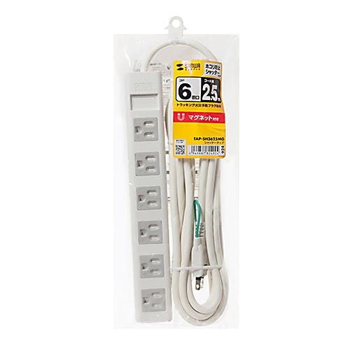 TAP-SH3625MG シャッタータップ メーカー在庫品 電源ケーブル・延長コード TAP-SH3625MG シャッタータップ メーカー在庫品 電源ケーブル・延長コード