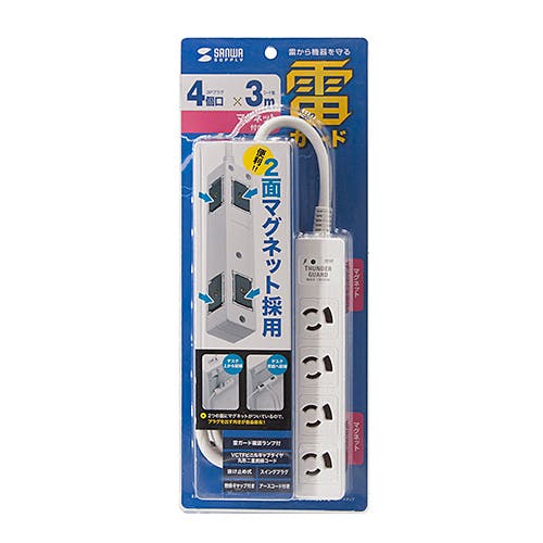雷ガードタップ 電源ケーブル・延長コード 雷ガードタップ 電源ケーブル・延長コード