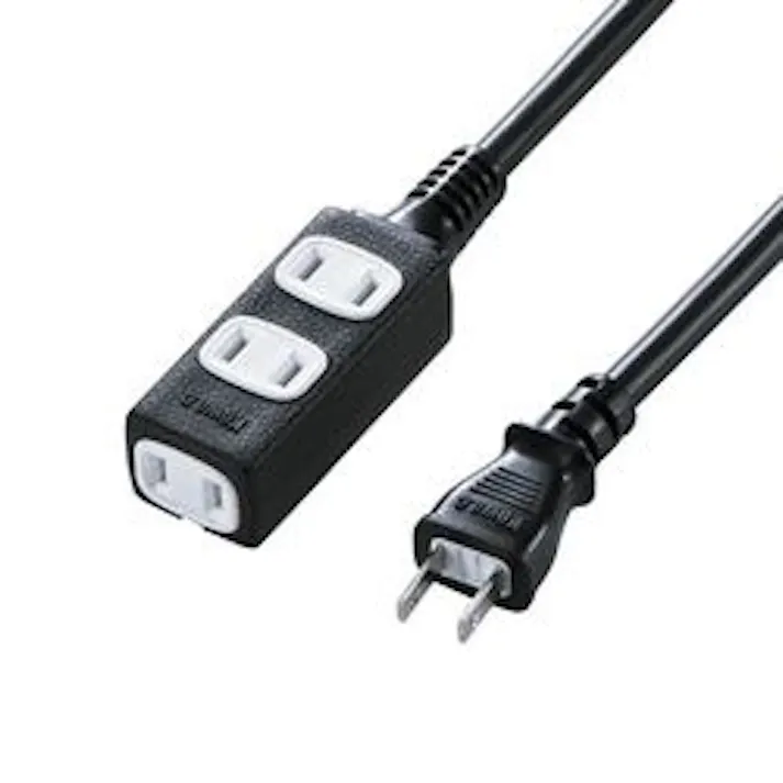TAP-EX34-1BKN スリム電源延長コード メーカー在庫品