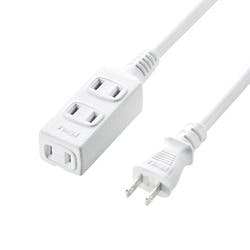TAP-EX34-3WN スリム電源延長コード 電源ケーブル・延長コード TAP-EX34-3WN スリム電源延長コード 電源ケーブル・延長コード