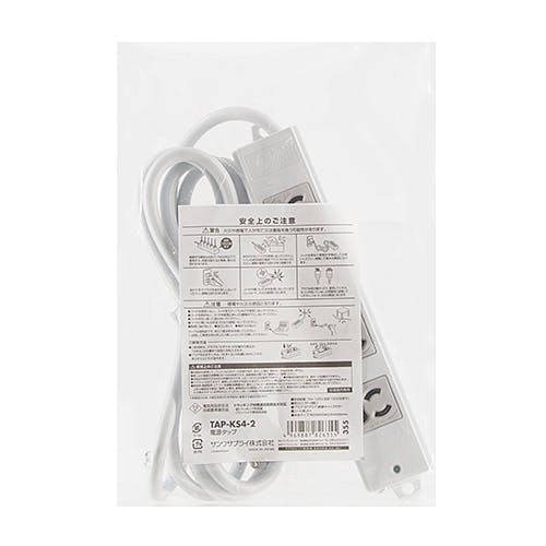 TAP-KS4-2 工事物件タップ メーカー在庫品 電源ケーブル・延長コード TAP-KS4-2 工事物件タップ メーカー在庫品 電源ケーブル・延長コード