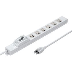 TAP-BR36LN-5 漏電ブレーカータップ 電源ケーブル・延長コード TAP-BR36LN-5 漏電ブレーカータップ 電源ケーブル・延長コード