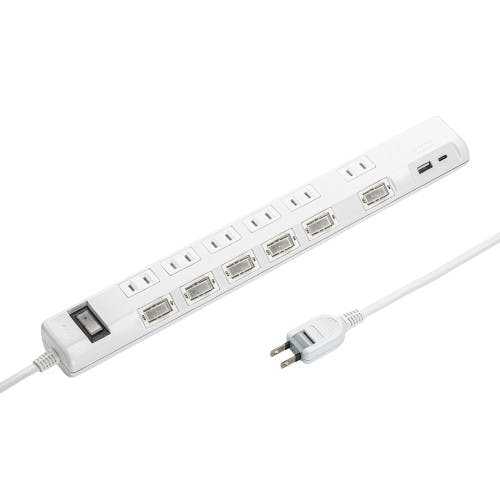 節電タップ メーカー在庫品 電源ケーブル・延長コード 節電タップ メーカー在庫品 電源ケーブル・延長コード