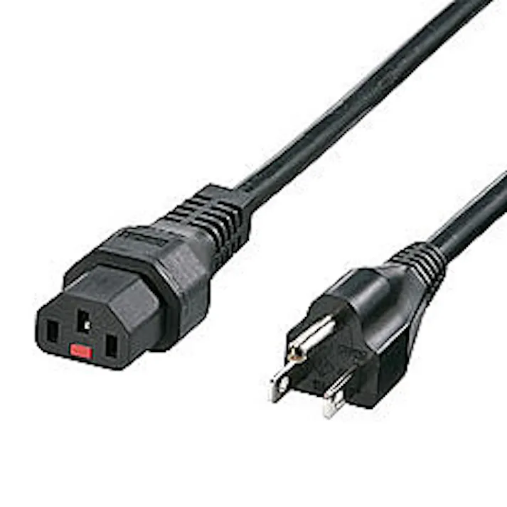 抜け防止ロック電源コード(2m) ブラック APW12-515C13LK02 メーカー在庫品