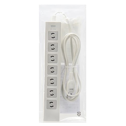 電源タップ 一括集中スイッチ付き+雷ガード 2P・7個口 2m TAP-F27-2Z メーカー在庫品 電源ケーブル・延長コード 電源タップ 一括集中スイッチ付き+雷ガード 2P・7個口 2m TAP-F27-2Z メーカー在庫品 電源ケーブル・延長コード