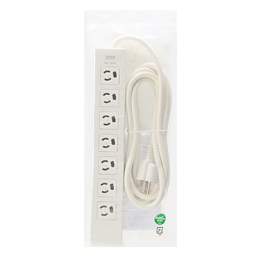 電源タップ 雷ガード 3P・7個口 3m TAP-F37-3R メーカー在庫品 電源ケーブル・延長コード 電源タップ 雷ガード 3P・7個口 3m TAP-F37-3R メーカー在庫品 電源ケーブル・延長コード