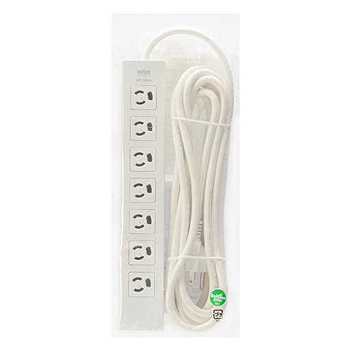 電源タップ 雷ガード 3P・7個口 5m TAP-F37-5R メーカー在庫品 電源ケーブル・延長コード 電源タップ 雷ガード 3P・7個口 5m TAP-F37-5R メーカー在庫品 電源ケーブル・延長コード