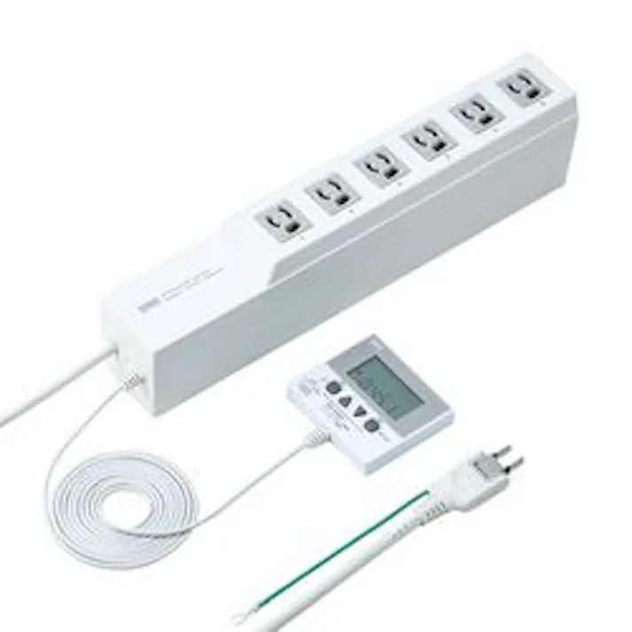 タイマー付きタップ 3P・6個口 TAP-RT1 メーカー在庫品