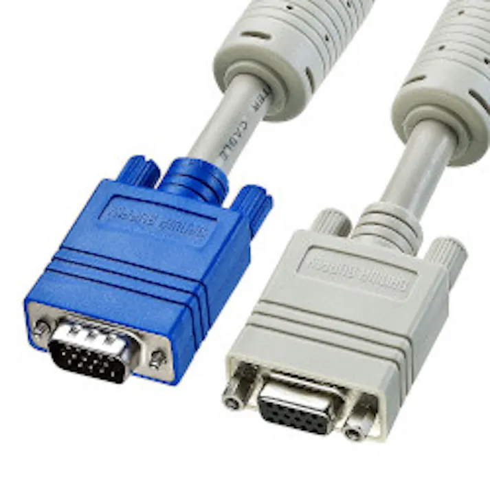 ディスプレイ延長ケーブル 5m ライトグレー KC-VEN5K メーカー在庫品
