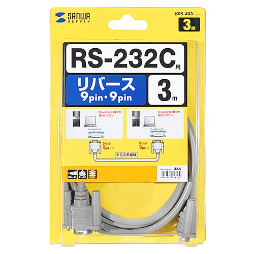 RS-232Cケーブル 3m KRS-403XF3K2 メーカー在庫品 パソコン・周辺機器 RS-232Cケーブル 3m KRS-403XF3K2 メーカー在庫品 パソコン・周辺機器