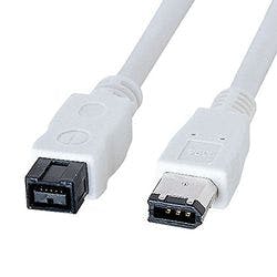 IEEE1394bケーブル ホワイト 2m KE-B962WK パソコン・周辺機器 IEEE1394bケーブル ホワイト 2m KE-B962WK パソコン・周辺機器