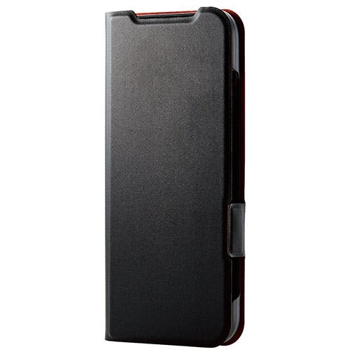 Android One S9 用 ケース カバー レザー 手帳 マグネット フラップ 耐衝撃 超軽量 薄型 ブラック ケース・ストラップ Android One S9 用 ケース カバー レザー 手帳 マグネット フラップ 耐衝撃 超軽量 薄型 ブラック ケース・ストラップ