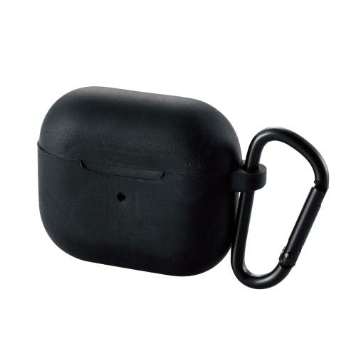 AirPods (第3世代)用カラビナ付きシリコンケース ブラック メーカー在庫品 スマートフォンアクセサリ AirPods (第3世代)用カラビナ付きシリコンケース ブラック メーカー在庫品 スマートフォンアクセサリ