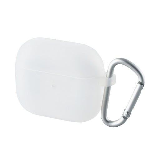 AirPods (第3世代)用カラビナ付きシリコンケース クリア メーカー在庫品 スマートフォンアクセサリ AirPods (第3世代)用カラビナ付きシリコンケース クリア メーカー在庫品 スマートフォンアクセサリ