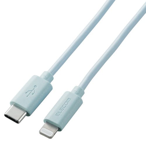 ライトニングケーブル Type-C-Lightning 1m ブルー メーカー在庫品 スマートフォンアクセサリ ライトニングケーブル Type-C-Lightning 1m ブルー メーカー在庫品 スマートフォンアクセサリ