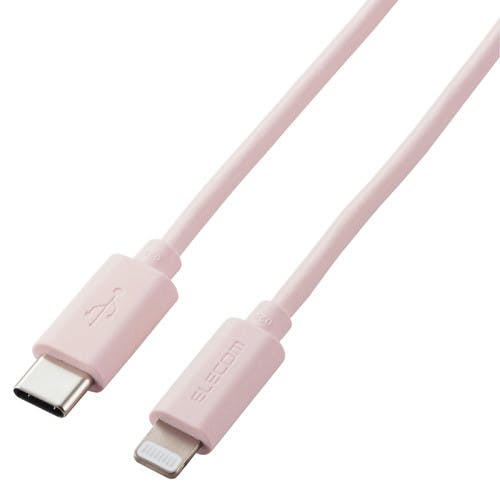 ライトニングケーブル Type-C-Lightning 1m ピンク メーカー在庫品 スマートフォンアクセサリ ライトニングケーブル Type-C-Lightning 1m ピンク メーカー在庫品 スマートフォンアクセサリ