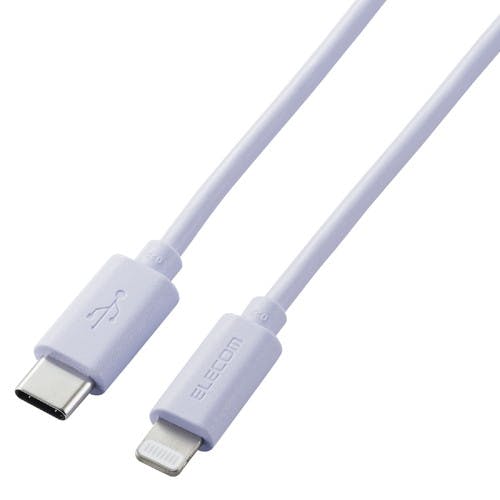 ライトニングケーブル Type-C-Lightning 1m パープル メーカー在庫品 スマートフォンアクセサリ ライトニングケーブル Type-C-Lightning 1m パープル メーカー在庫品 スマートフォンアクセサリ