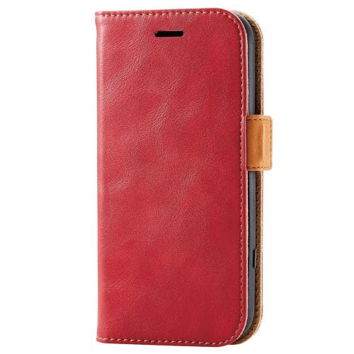 ラクラクスマホ F-52B ケース カバー レザー 手帳 フラップ マグネット 耐衝撃 ステッチ レッド メーカー在庫品 ケース・ストラップ ラクラクスマホ F-52B ケース カバー レザー 手帳 フラップ マグネット 耐衝撃 ステッチ レッド メーカー在庫品 ケース・ストラップ