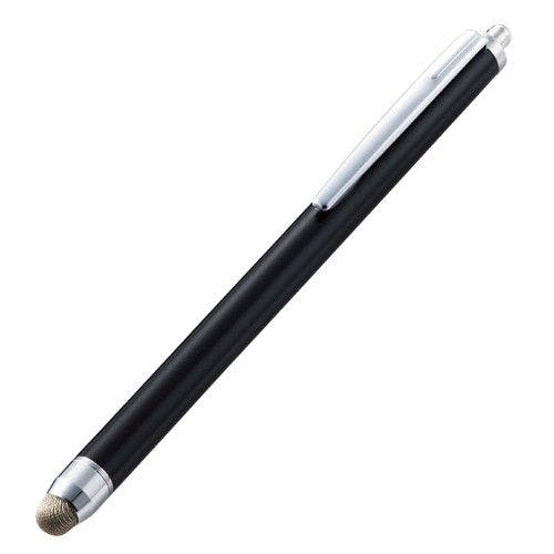 タッチペン スタイラスペン 抗菌 導電繊維タイプ クリップ付 ブラック メーカー在庫品 携帯・スマホグッズ タッチペン スタイラスペン 抗菌 導電繊維タイプ クリップ付 ブラック メーカー在庫品 携帯・スマホグッズ