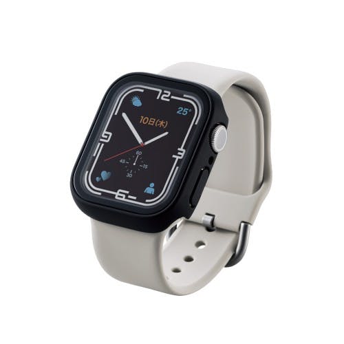 Apple Watch41mm用フルカバーケース プレミアムガラス 高透明 ブラック メーカー在庫品 スマートフォンアクセサリ Apple Watch41mm用フルカバーケース プレミアムガラス 高透明 ブラック メーカー在庫品 スマートフォンアクセサリ
