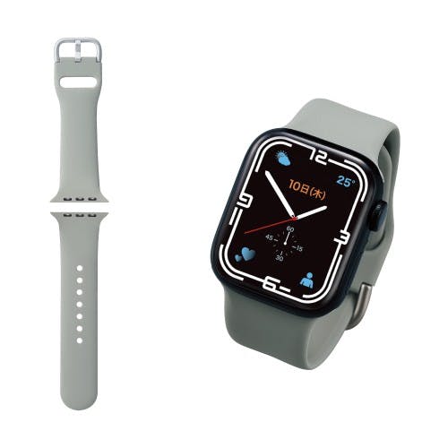 Apple Watch用シリコンバンド ニュアンスカラー(41/40/38mm) グレー メーカー在庫品 スマートフォンアクセサリ Apple Watch用シリコンバンド ニュアンスカラー(41/40/38mm) グレー メーカー在庫品 スマートフォンアクセサリ