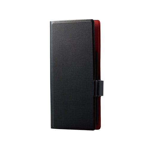 スマートフォン用マルチカバー/薄型/磁石付/Lサイズ ブラック メーカー在庫品 ケース・ストラップ スマートフォン用マルチカバー/薄型/磁石付/Lサイズ ブラック メーカー在庫品 ケース・ストラップ