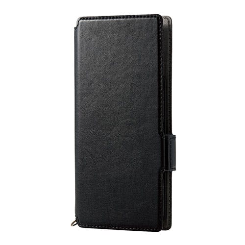 スマートフォン用マルチカバー/磁石付/Lサイズ ブラック メーカー在庫品 ケース・ストラップ スマートフォン用マルチカバー/磁石付/Lサイズ ブラック メーカー在庫品 ケース・ストラップ