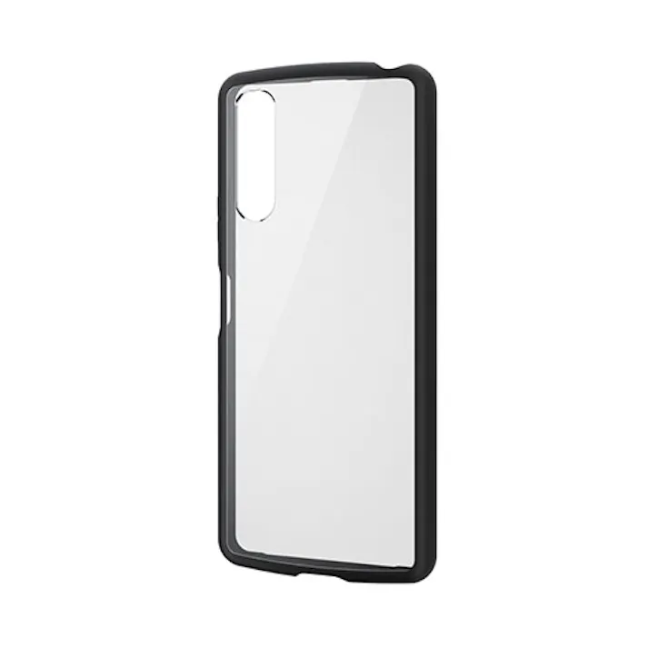 Xperia 10 IV ( SO-52C、SOG07 ) ケース カバー ハイブリッド TPU ブラック メーカー在庫品