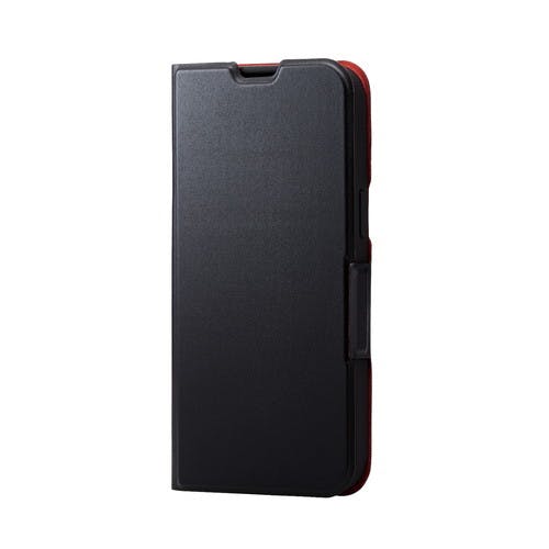 iPhone 14 Pro Max ソフトレザーケース 薄型 磁石付 ブラック メーカー在庫品 ケース・ストラップ iPhone 14 Pro Max ソフトレザーケース 薄型 磁石付 ブラック メーカー在庫品 ケース・ストラップ