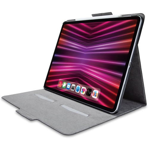 iPad Pro 12.9インチ ケース ソフトレザー 手帳型 スリープ対応 フリーアングル カードポケット付 ブラック メーカー在庫品 ケース・ストラップ iPad Pro 12.9インチ ケース ソフトレザー 手帳型 スリープ対応 フリーアングル カードポケット付 ブラック メーカー在庫品 ケース・ストラップ