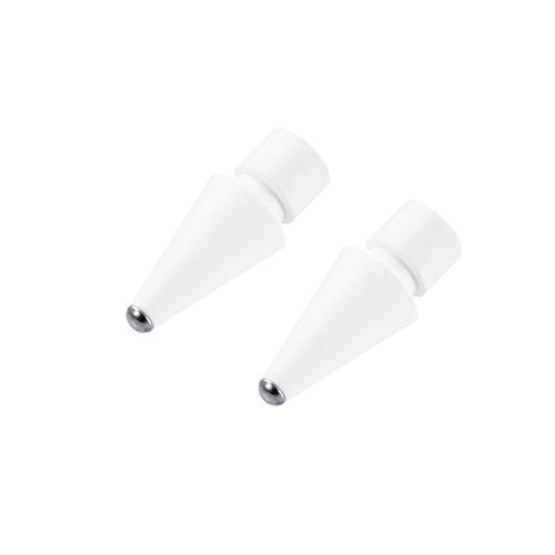 Apple Pencil 第2世代 第1世代用 交換ペン先 2個入 約1.8mm 金属製 長寿命 ホワイト メーカー在庫品 携帯・スマホグッズ Apple Pencil 第2世代 第1世代用 交換ペン先 2個入 約1.8mm 金属製 長寿命 ホワイト メーカー在庫品 携帯・スマホグッズ