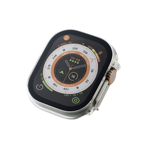 アップルウォッチ 49mm フルカバー ケース ゴリラガラス 表面硬度10H 耐衝撃 側面光沢 クリア メーカー在庫品 スマートフォンアクセサリ アップルウォッチ 49mm フルカバー ケース ゴリラガラス 表面硬度10H 耐衝撃 側面光沢 クリア メーカー在庫品 スマートフォンアクセサリ