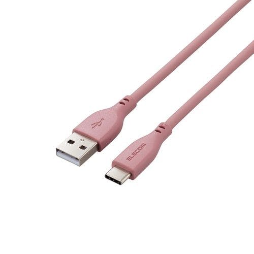 なめらかUSB Type-Cケーブル(非認証品、A-C) 約1m モーブブラウン メーカー在庫品 スマートフォンアクセサリ なめらかUSB Type-Cケーブル(非認証品、A-C) 約1m モーブブラウン メーカー在庫品 スマートフォンアクセサリ