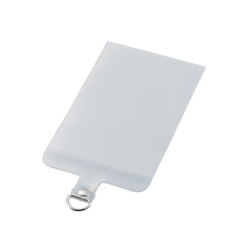 スマホ ストラップホルダー シート Sサイズ ケーブル穴用 1口タイプ 1